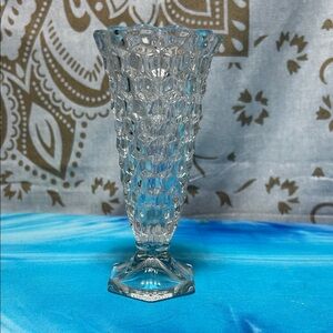 Antique Glass bud Vase